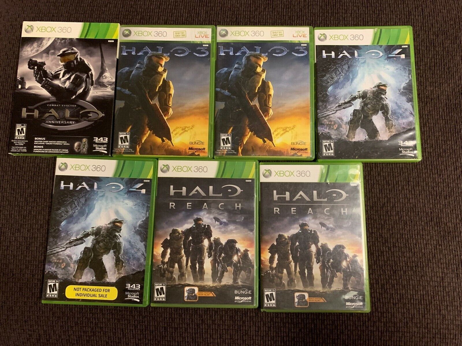 Halo Games for Xbox 360  pick yours from the list  3/30/24