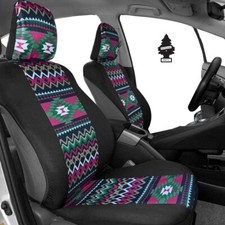 For Kia Sportage Sorento Soul Front Seat Covers - Baja Saddle Blanket Inca Print For Kia Sportage Sorento Soul Front Seat Covers - Baja Saddle Blanket Inca Print
