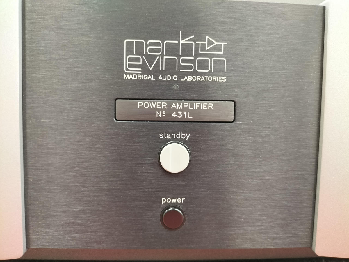 Mark Levinson No.431L Stereo Power Amplifier Audio Equipment From