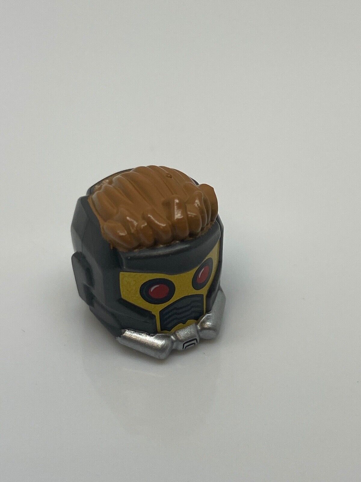 Lego Starlord Minifigure Headgear Helmet Space Wraparound Hair Star Lord HP#4