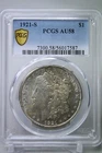 1921-S Morgan Silver Dollar PCGS AU58 #7587