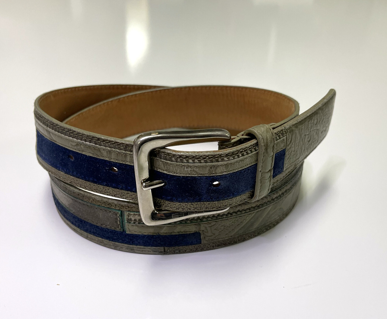 ETRO Multiple Colors Multiple Patch Leather Men's… - image 1