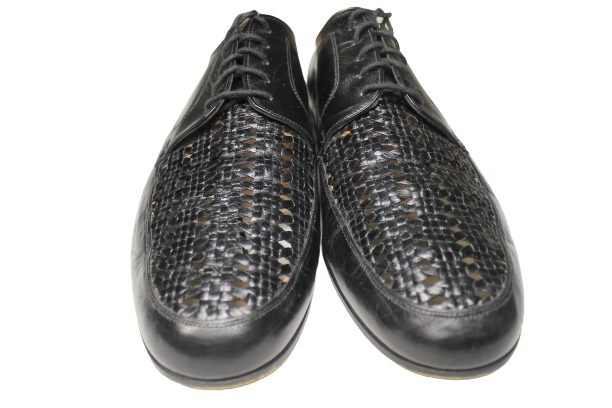Bally Venet Mens Dress Shoes US 10 Oxford Basket Woven Vamp  display picture 1