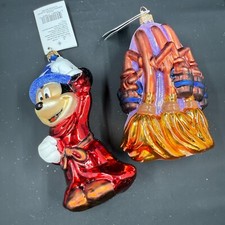 1999 RADKO SORCERER'S APPRENTICE MICKEY FANTASIA BROOMS 2/3500 99-DIS-29 DISNEY