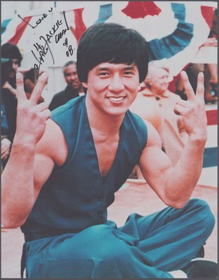 Jackie Chan Auto 直筆サイン JACKIE CHAN - AUTOGRAPHED SIGNED Jackie Chan Auto 直筆サイン JACKIE CHAN - AUTOGRAPHED SIGNED