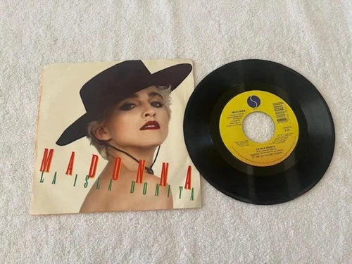 Madonna – La Isla Bonita 7" Vinyl Record 45RPM 1987 Sire 7-28425 Latin Pop