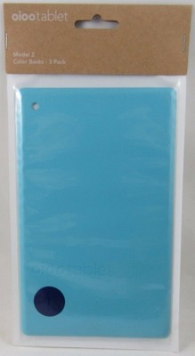 oioo Tablet 3 Pack Back Covers  Model 2  Blue+GREEN+ORANGE Approx 8'' X 4 3/4''