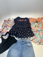 Disney Baby Girl 2T Clothing Lot Cotton Multicolor Floral Polka Dot Butterfly