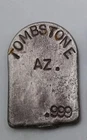 (1980's) Tombstone AZ Headstone .999 Pure Silver Bar