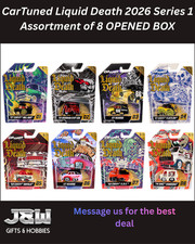 CarTuned Liquid Death 2026 Series 1 Set of 8 1/64 OPENED BOX