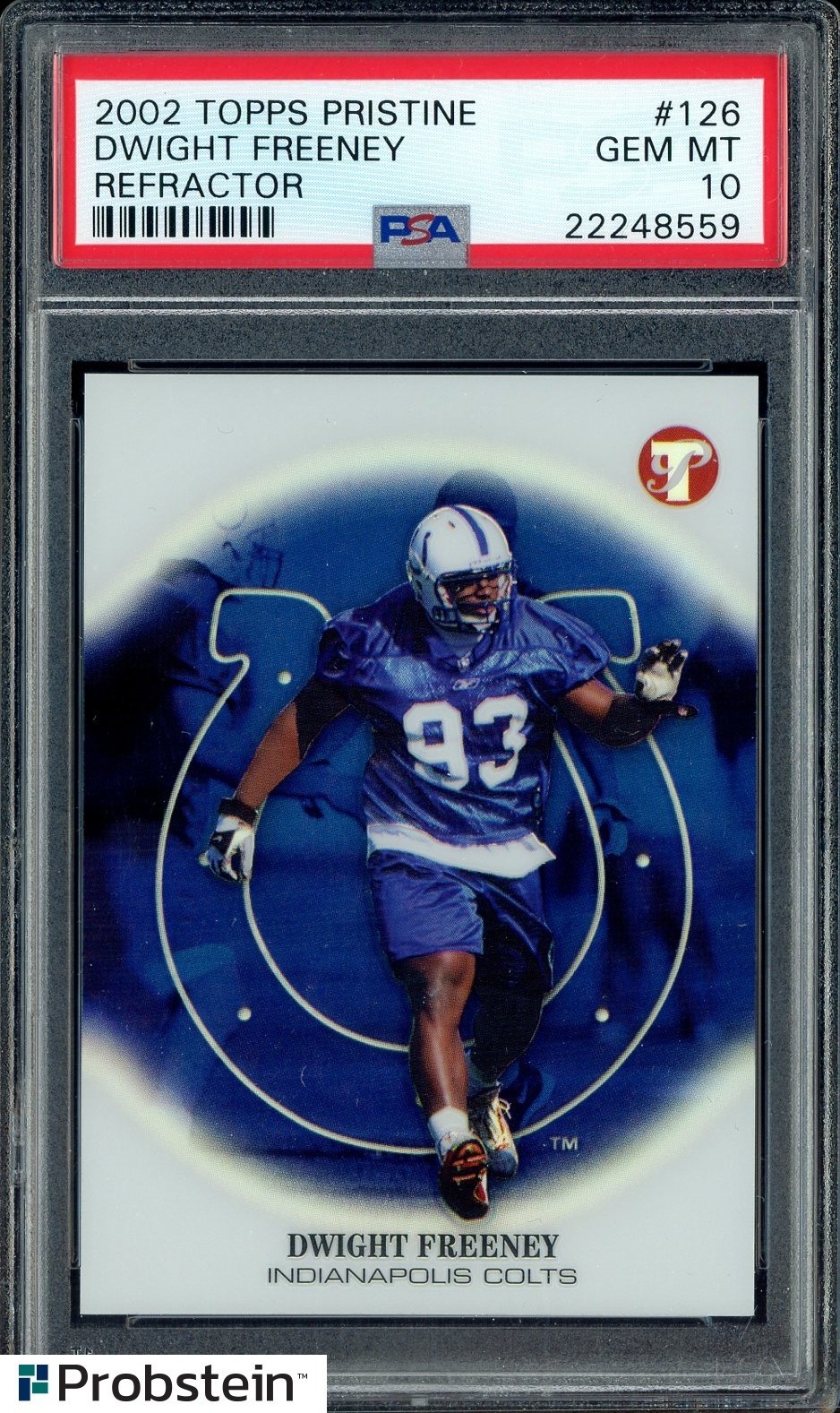 Dwight Freeney Topps Pristine #126 Refractor