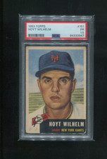 1953 TOPPS HOYT WILHELM #151 PSA 1.5
