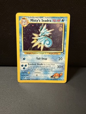 Pokemon Misty's Seadra Prerelease 009/132 Gym Heroes - HEAVY PLAY | eBay