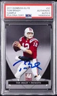 2011 DONRUSS ELITE SAMPLE #57 TOM BRADY PSA AUTHENTIC DNA AUTO 9