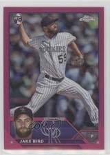 2023 Topps Chrome Update Magenta Refractor 57/399 Jake Bird #USC27 16w8