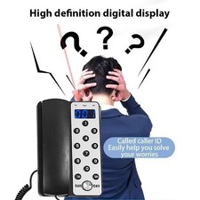 Wireless Intercom System 433MHz 3280ft LCD Screen Adjustable Volume Office Home