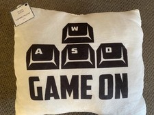Gaming Pillow Room 2 Room 16 X 16  Game On  New With Tags