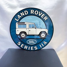 Land Rover Series Iia Classic British Off-road Vintage Heavy Metal Sign50 Cm