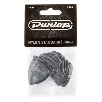 Dunlop 44P.88 Nylon Standard Picks 0,88 mm - Plektren Set