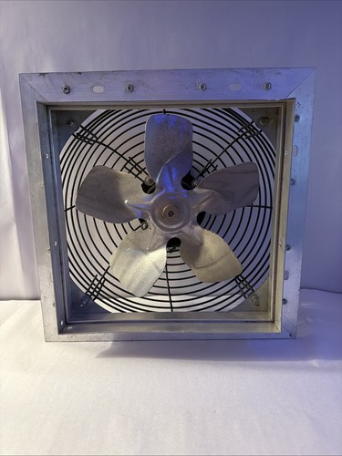 12'' Shutter Exhaust Fan - Silver