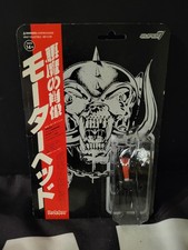 Warpig Japanese Chrome Motorhead 3.75" SUPER 7 ReAction MOC NEW 2
