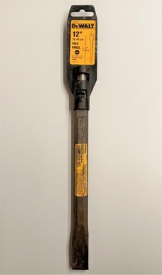 DeWalt DW5779 12'' Cold Chisel 1''x12'',  3/4'' HEX x 2-1/32'' Round Spline Shank USA