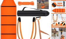 1.2mm Thickened Deer Drag Sleds with Rope, Tear-Resistant Cart Game Hauler 