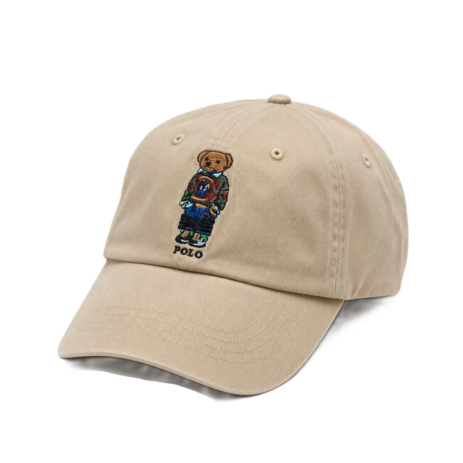 NEW - POLO RALPH LAUREN Polo Bear Baseball Cap – BEIGE - Adjustable Strap