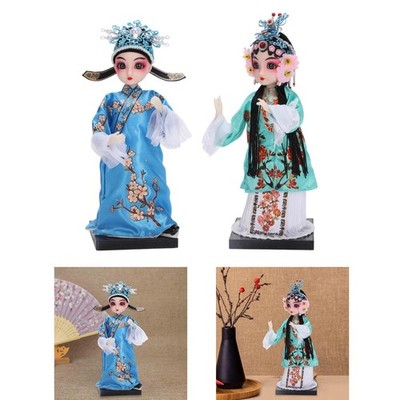 Peking Oper Figur Deko Skulptur 8,66 Zoll, Geschenk von