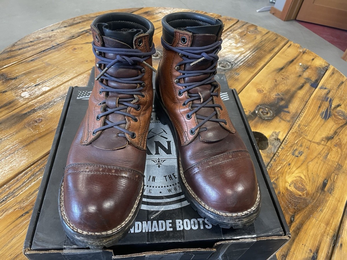 Frank's Custom Ground pounder, 10EE HNW Last, Vibram Lug Sole