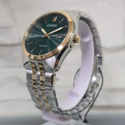 Citizen Corso Eco‑Drive BM7339-89X Green Dial 38mm case New Full