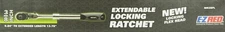 Ez Red MR38FL 3/8 Drive Extendable Flexhead Locking Ratchet