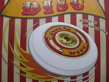 NEW NIB Retro Games 11" FLYING DISC Frisbee Outdoor TOY