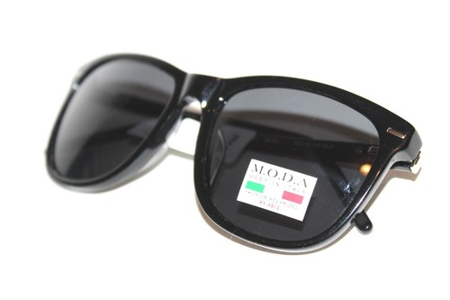 BRAND NEW MODA IM 202 BLACK POLARIZED SUNGLASSES ADULTS RX FRAMES 54-18-140 MM - Picture 6 of 7