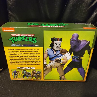 NECA TMNT Ninja Turtles Casey Jones Vs. Foot Solider (Slashed