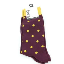 Bar Iii Men's Polka Dot Socks Size One Size
