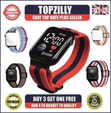 Sport LED Digital Elastic Wrist Watch For Men Women Unisex Boys Girls Kids Gift