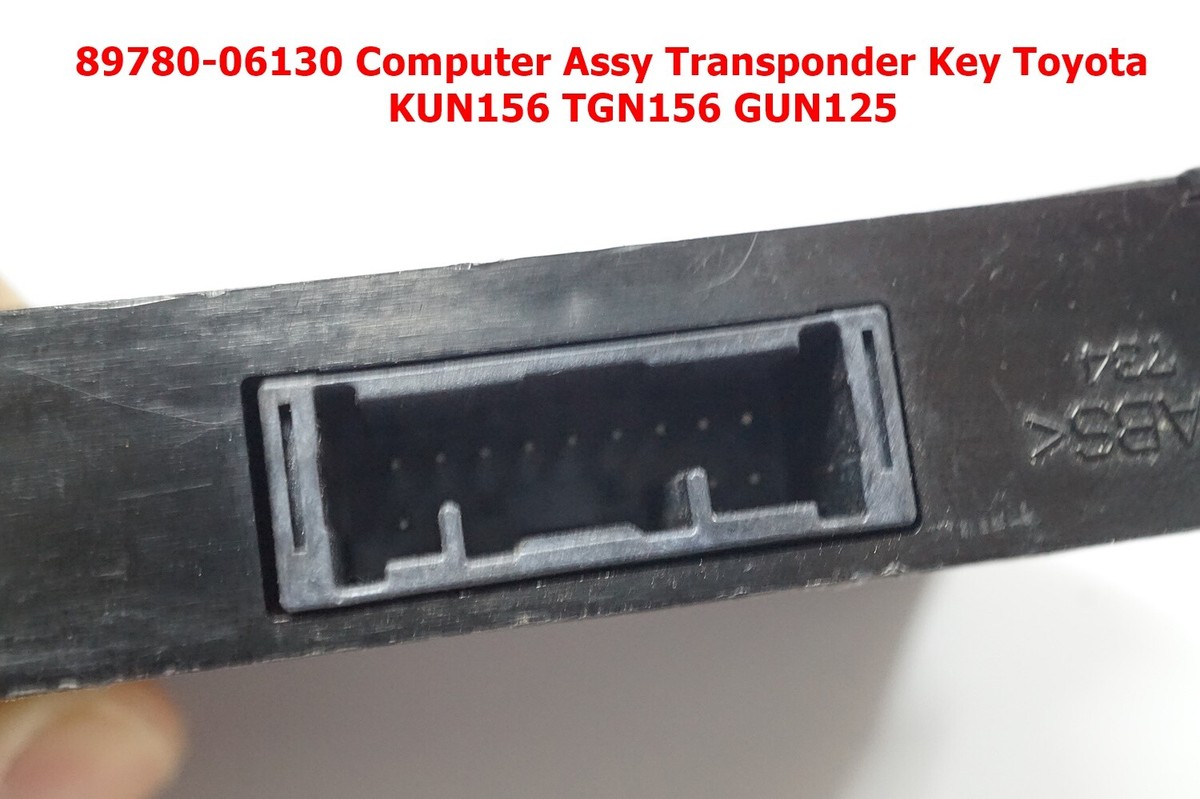 89780-06130 Computer Assy Transponder Key For Toyota | eBay