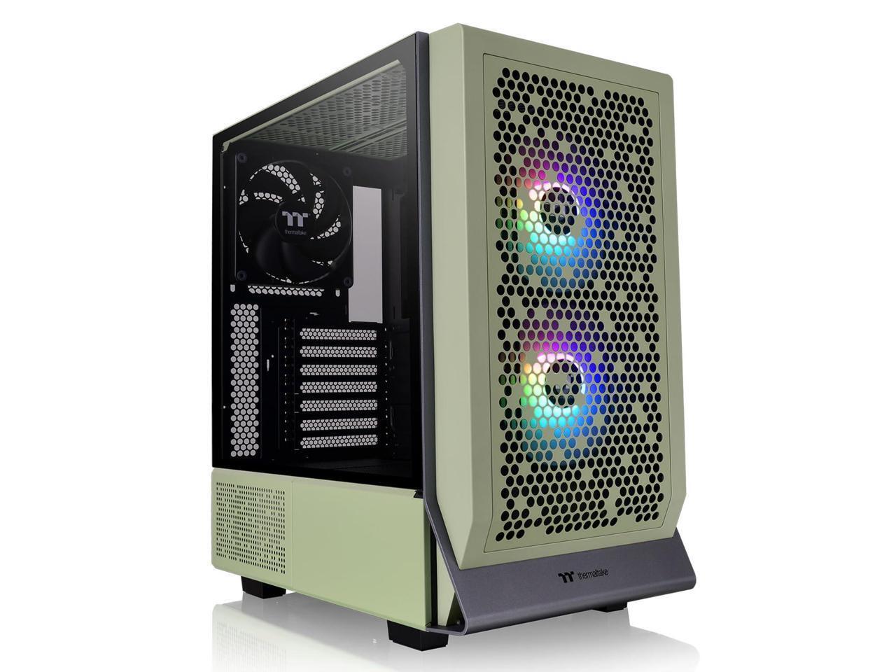 Серия Thermaltake Ceres 300 Ceres 300 TG ARGB Matcha Green SPCC E-ATX Средняя башня 39690₽