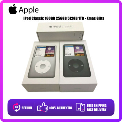 Apple iPod classic 7th Generation Gray/Silver/Blue-160GB / Bundle