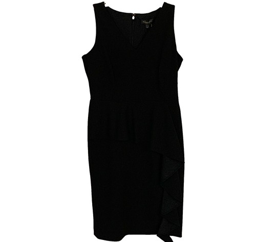 Donna Karan Women's Sleeveless Halter A-Line Linen Dress. Size: 8. Ink |  eBay