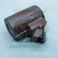 280151 280153 Excavator Electric Solenoid Valve Coil 24V 17W 27W Interior
