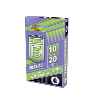 Panini Premier League 2022/23 Donruss Elite Trading Cards *Sealed Box*