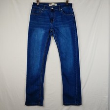 Levis 511 Jeans Boys 16 Reg 30x28 Blue Slim Fit Straight Leg Denim