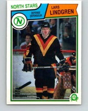 1983-84 O-Pee-Chee #354 Lars Lindgren  Minnesota North Stars V27909