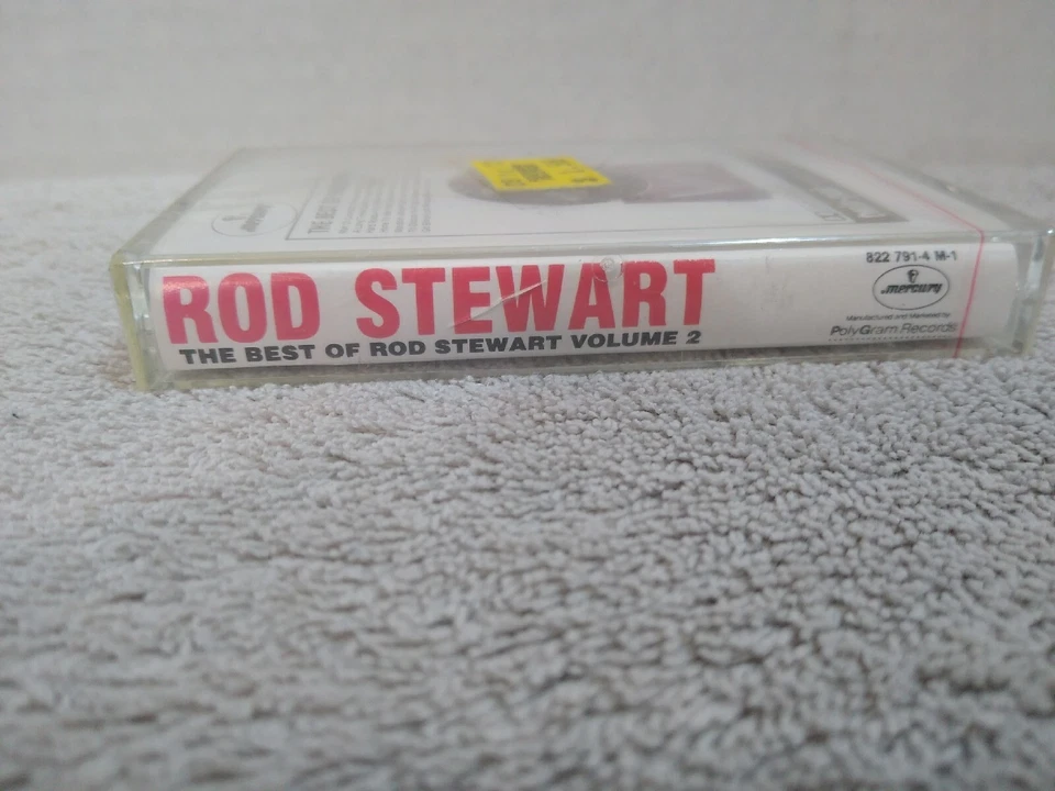 Rod Stewart The Best Of Rod Stewart Vol. 2 Mercury Tape Cassett  - Image 3 of 3