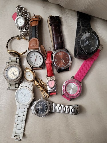 JUNK DRAWER WATCH LOT MIXED PARTS