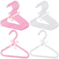 Small Pearl Hanger Mini Pearl Clothes Hangers Baby Pearl Clothes Beads Hangers M