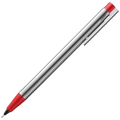 LAMY Druckbleistift Bleistift Logo rot/ silber Metall Mechanik 0,7 mm 105