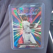 2022 Panini Prizm - Fearless Silver Prizm #FL-2 Luis Robert